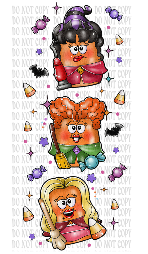 Halloween Nuggets DTF or Sublimation Transfer