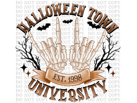 Halloween Town DTF or Sublimation Transfer