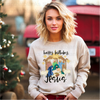 Happy Birthday Jesus Nativity DTF or Sublimation Transfer