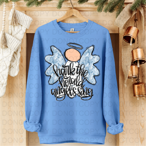 Hark The Herald DTF or Sublimation Transfer