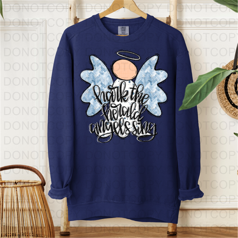 Hark The Herald DTF or Sublimation Transfer