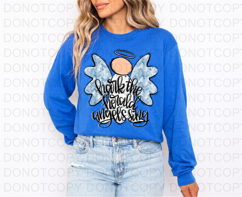 Hark The Herald DTF or Sublimation Transfer