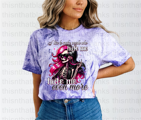 Hate Me Even More DTF or Sublimation Transfer