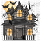 Haunted House DTF or Sublimation Transfer