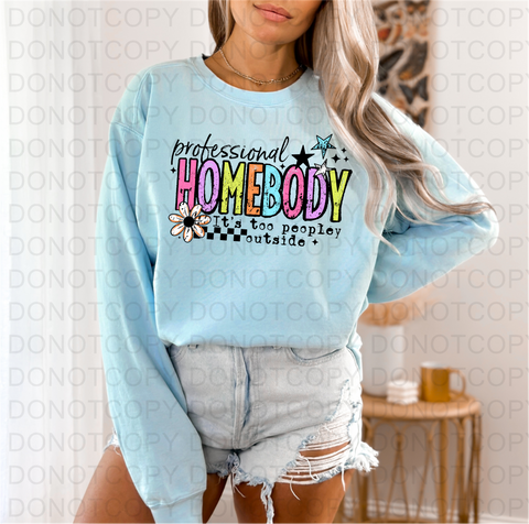 Homebody DTF or Sublimation Transfer