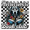 Horror Lovers Book Club DTF or Sublimation Transfer