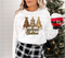Howdy Christmas DTF or Sublimation Transfer