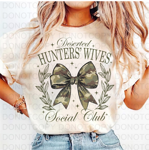 Deserted Hunters Wife DTF or Sublimation Transfer