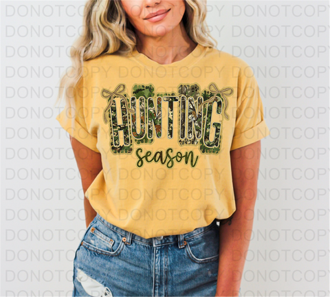 Hunting Season DTF or Sublimation Transfer