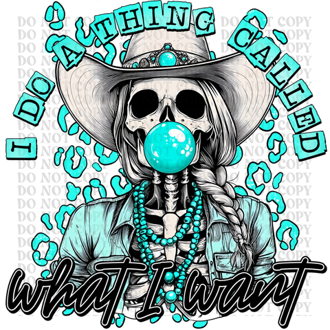 I Do A Thing DTF or Sublimation Transfer