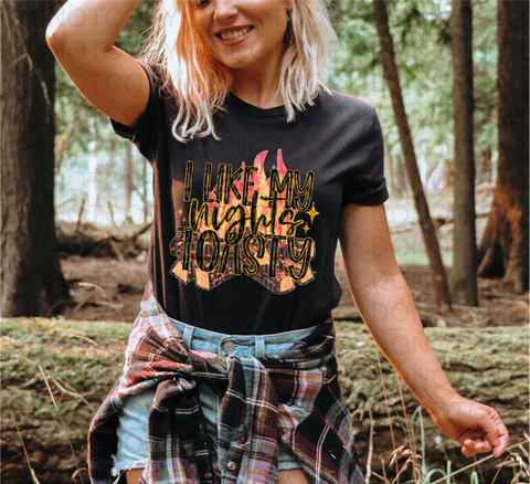 Nights Toasty DTF or Sublimation Transfer
