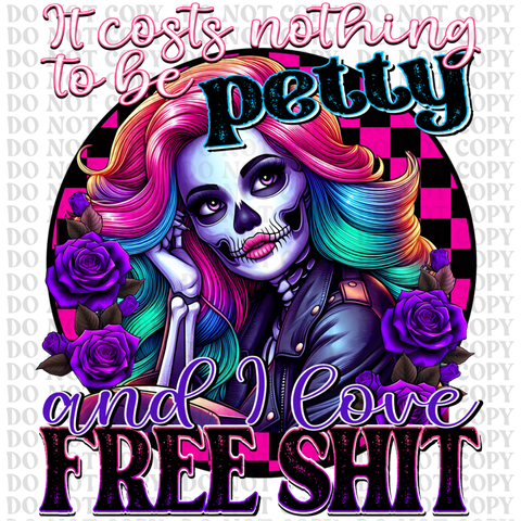 I Love Free Sh*t DTF or Sublimation Transfer