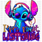 I'm Not Listening DTF or Sublimation Transfer