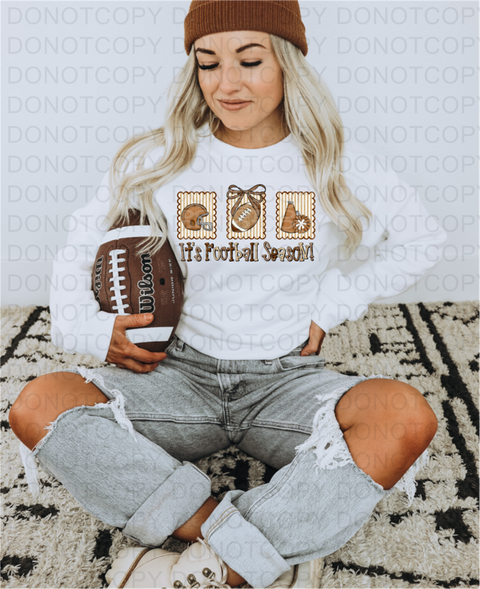 Its Football Season DTF or Sublimation Transfer