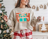 Joy Comes Wrapped In Love DTF or Sublimation Transfer