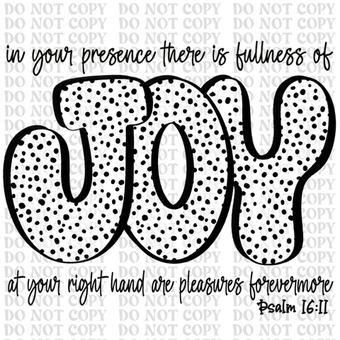 Joy Doodle DTF or Sublimation Transfer