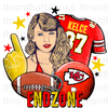 Kelce Swift Sublimation or DTF Transfer