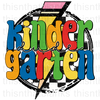 Kindergarten Dude Sublimation Or DTF Transfer