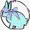 Leopard Easter Bunny Bundle DTF or Sublimation Transfer