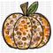 Leopard Pumpkins DTF or Sublimation Transfer