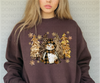 Leopard Tree Snowman DTF or Sublimation Transfer