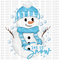 Let It Snow Snowman DTF or Sublimation Transfer