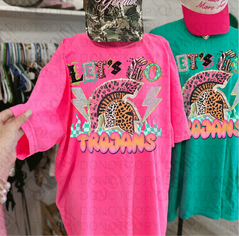 Lets Go Mascot Bundle DTF or Sublimation Transfer