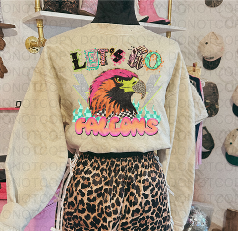 Lets Go Mascot Bundle DTF or Sublimation Transfer