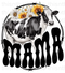 Mama Heifer Sunflower Sublimation or DTF Transfer