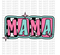 Mama Checkered (Colors) DTF or Sublimation Transfer