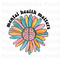 Mental Health Matters Sunflower Sublimation or DTF Transfer