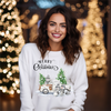 Christmas Snow Man Truck Sublimation or DTF Transfer