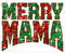 Merry Mama Faux Sequin Sublimation or DTF Transfer