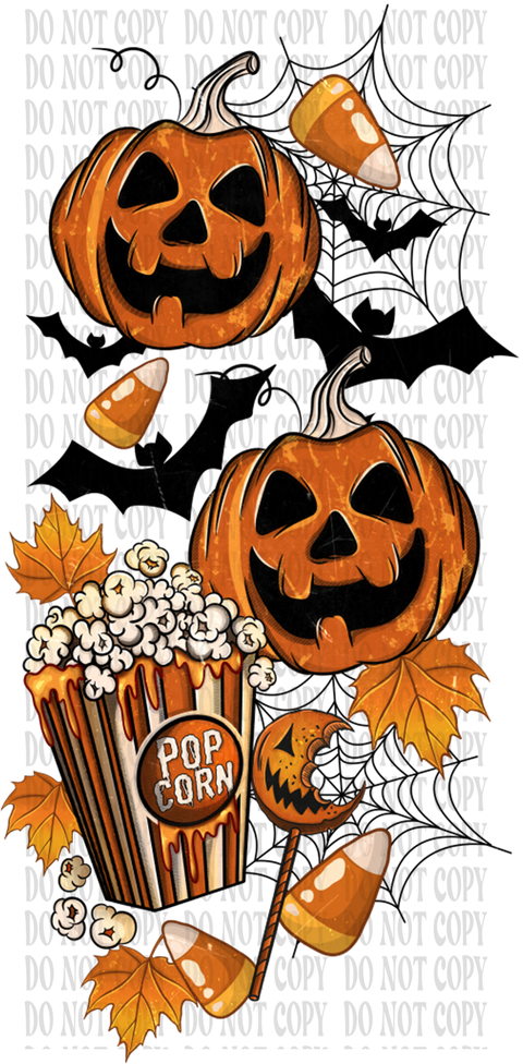 Spooky Scary Movie Set DTF or Sublimation Transfer