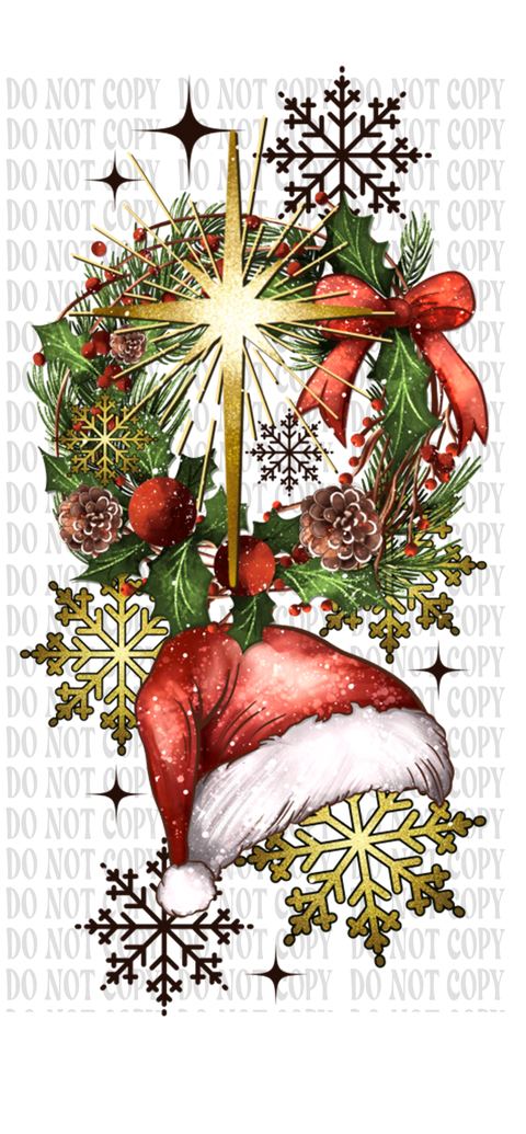 Moody Christmas DTF or Sublimation Transfer
