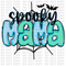 Spooky Mama and Mini Bundle DTF or Sublimation Transfer