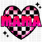 Checkered Mama and Mini DTF or Sublimation Transfer