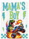 Mama And Boy Monster Truck DTF or Sublimation Transfer