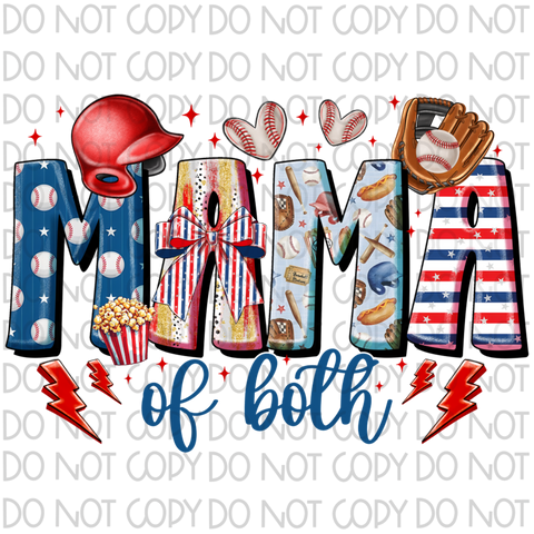 Mama/Nana/Gigi Of Both DTF or Sublimation Transfer