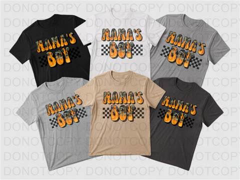 Mama Mamas Boy DTF or Sublimation Transfer (Copy)