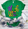 Mardi Gras Doodle DTF or Sublimation Transfer