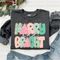 Merry and Bright DTF or Sublimation Transfer