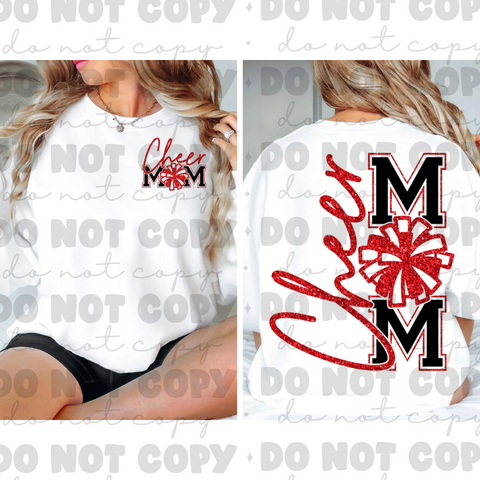 Cheer Mom DTF or Sublimation Transfer