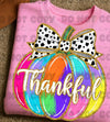 Thankful Pumpkin DTF or Sublimation Transfer