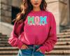 Mom/Mama Embroidery DTF or Sublimation Transfer