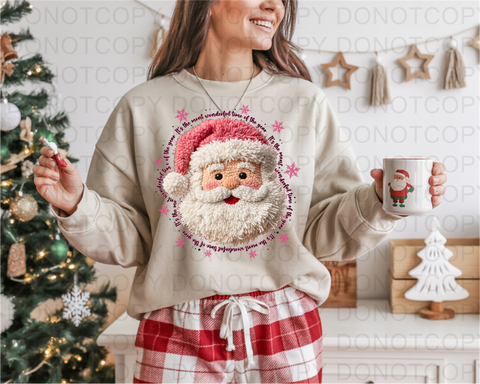 Most Wonderful Time DTF or Sublimation Transfer