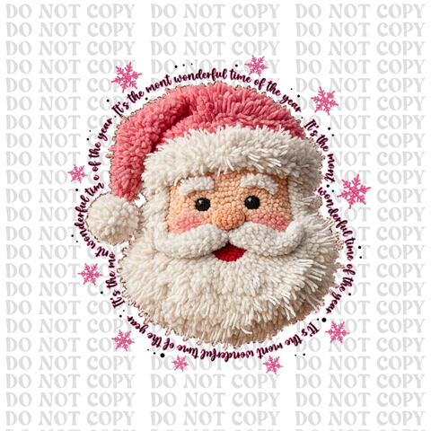 Most Wonderful Time DTF or Sublimation Transfer