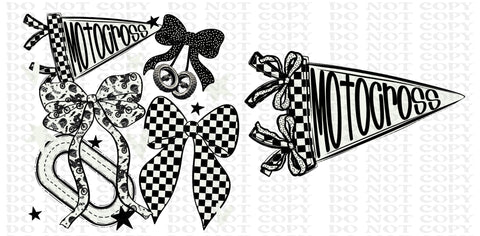 Motorcross DTF or Sublimation Transfer