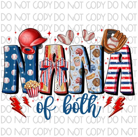 Mama/Nana/Gigi Of Both DTF or Sublimation Transfer