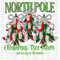 North Pole Trees DTF or Sublimation Transfer